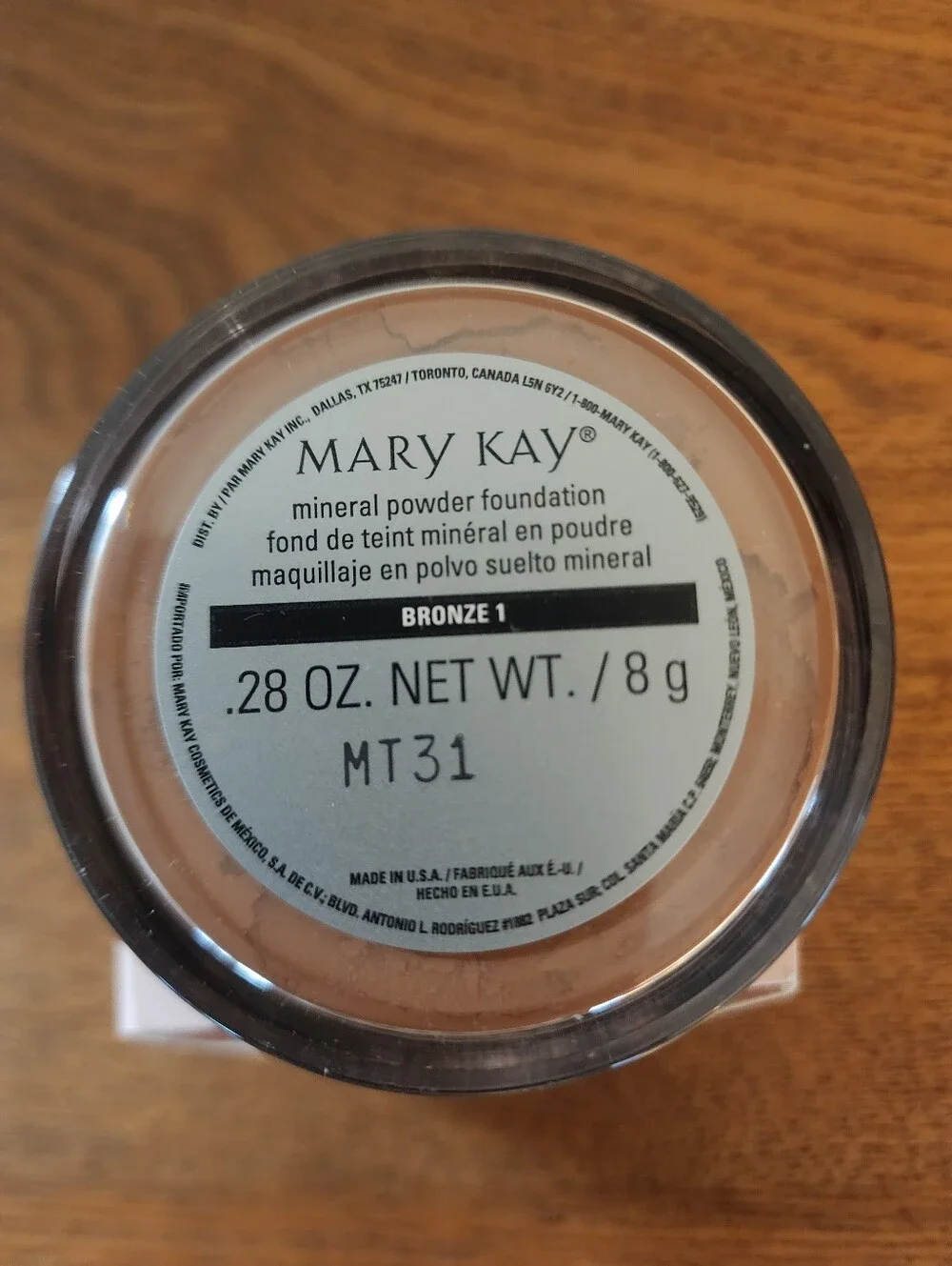 Mary Kay Mineral Powder Foundation. Bronze 1